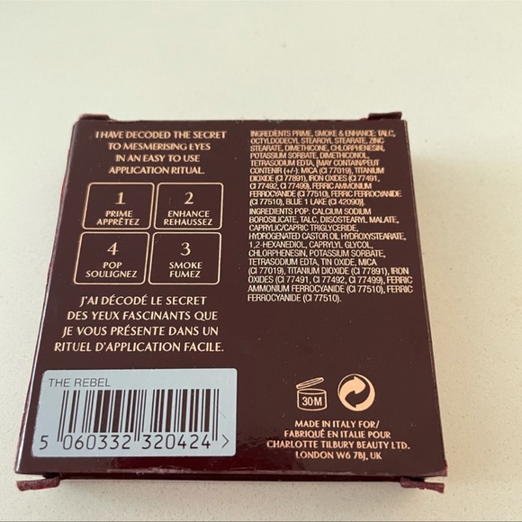 NEW Charlotte Tilbury Luxury Eyeshadow - The Rebel - Picture 9 of 13